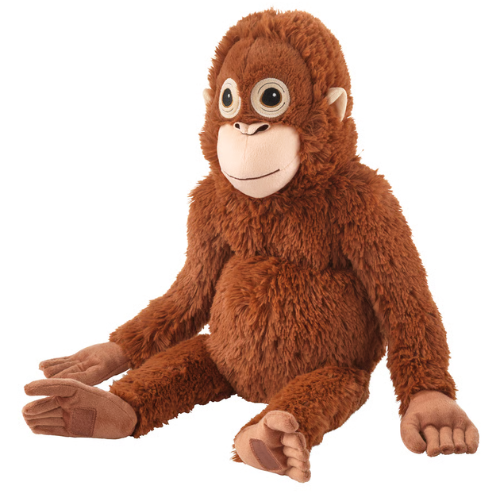 IKEA DJUNGELSKOG orangutan plush